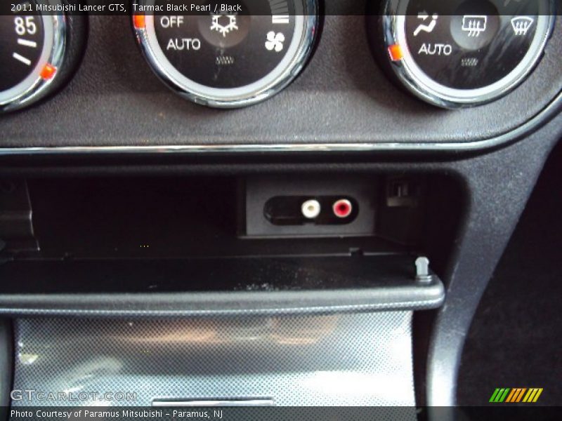 Tarmac Black Pearl / Black 2011 Mitsubishi Lancer GTS