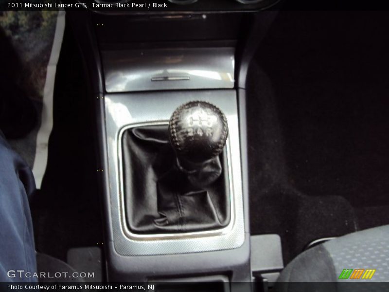 Tarmac Black Pearl / Black 2011 Mitsubishi Lancer GTS