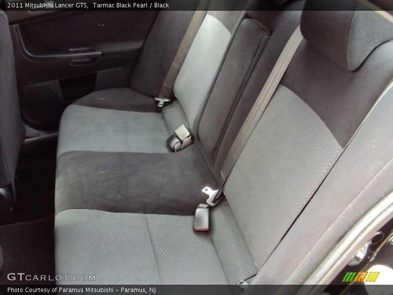 Tarmac Black Pearl / Black 2011 Mitsubishi Lancer GTS