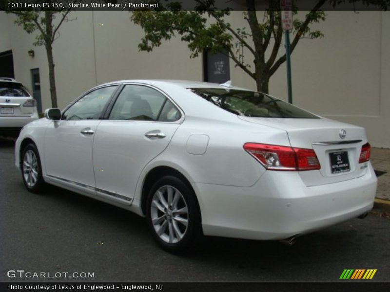 Starfire White Pearl / Parchment 2011 Lexus ES 350