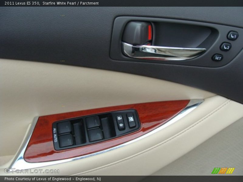 Starfire White Pearl / Parchment 2011 Lexus ES 350