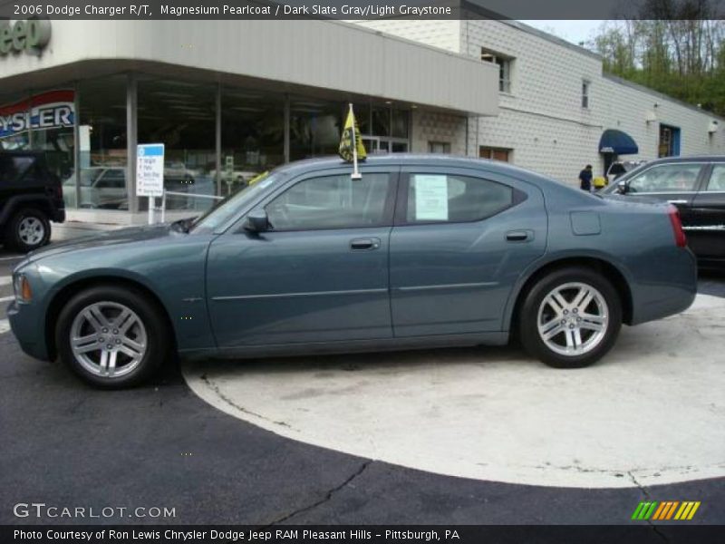 Magnesium Pearlcoat / Dark Slate Gray/Light Graystone 2006 Dodge Charger R/T