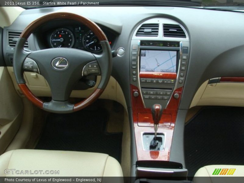 Starfire White Pearl / Parchment 2011 Lexus ES 350