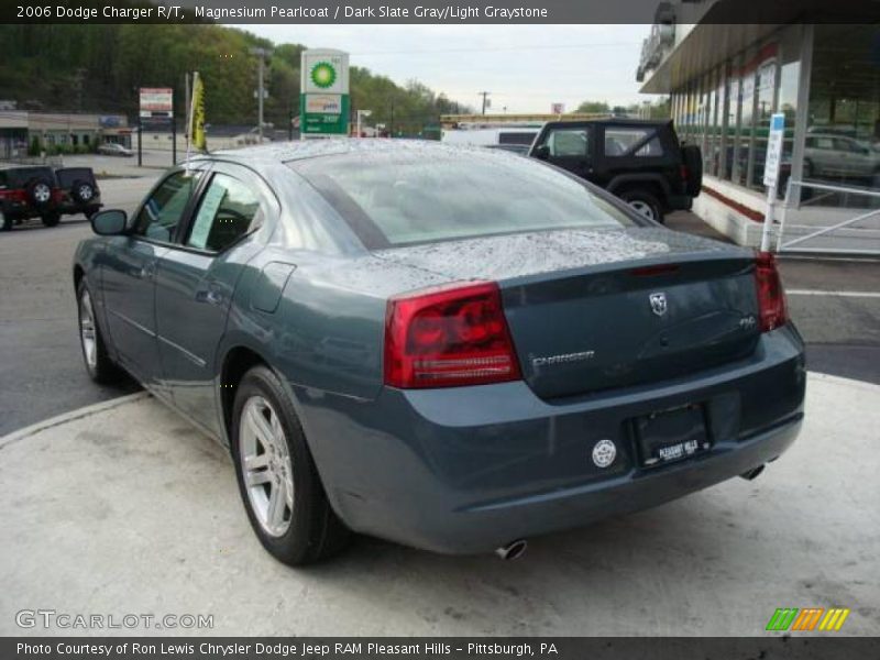 Magnesium Pearlcoat / Dark Slate Gray/Light Graystone 2006 Dodge Charger R/T