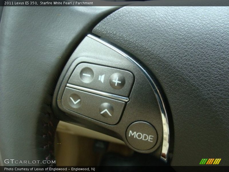Starfire White Pearl / Parchment 2011 Lexus ES 350