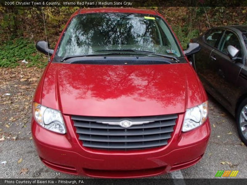 Inferno Red Pearl / Medium Slate Gray 2006 Chrysler Town & Country