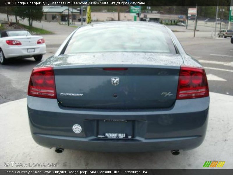 Magnesium Pearlcoat / Dark Slate Gray/Light Graystone 2006 Dodge Charger R/T
