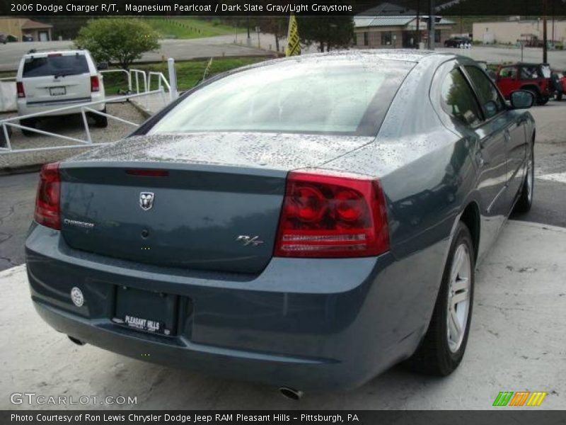 Magnesium Pearlcoat / Dark Slate Gray/Light Graystone 2006 Dodge Charger R/T