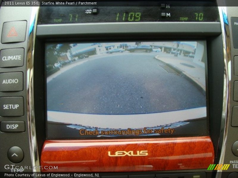 Starfire White Pearl / Parchment 2011 Lexus ES 350