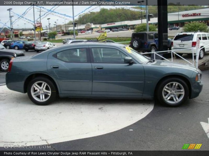 Magnesium Pearlcoat / Dark Slate Gray/Light Graystone 2006 Dodge Charger R/T