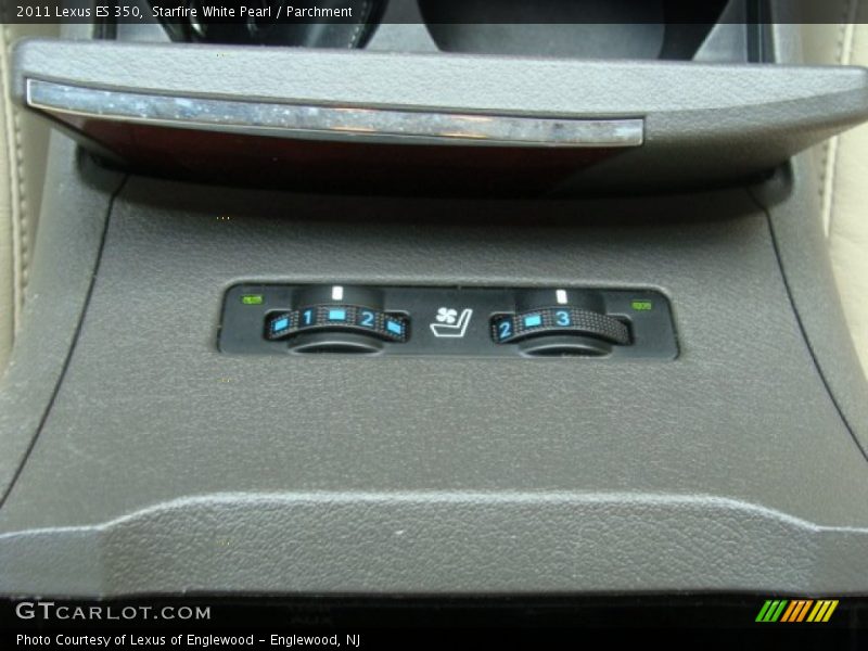 Starfire White Pearl / Parchment 2011 Lexus ES 350