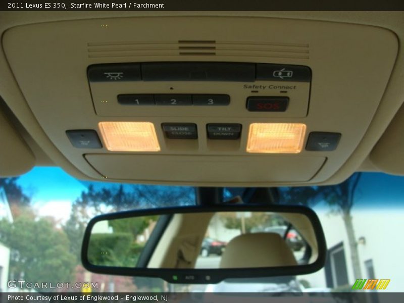 Starfire White Pearl / Parchment 2011 Lexus ES 350