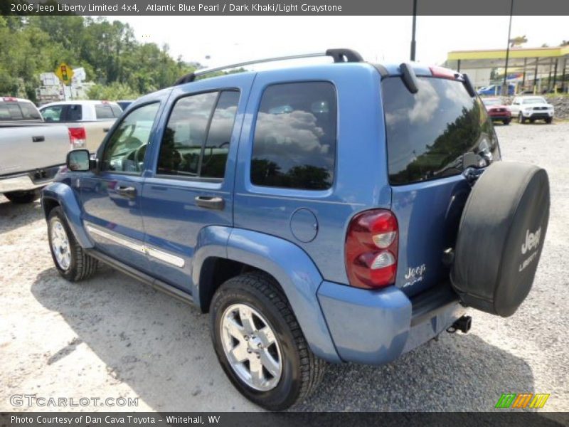 Atlantic Blue Pearl / Dark Khaki/Light Graystone 2006 Jeep Liberty Limited 4x4