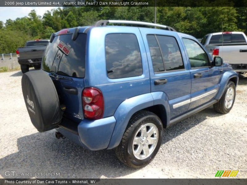 Atlantic Blue Pearl / Dark Khaki/Light Graystone 2006 Jeep Liberty Limited 4x4