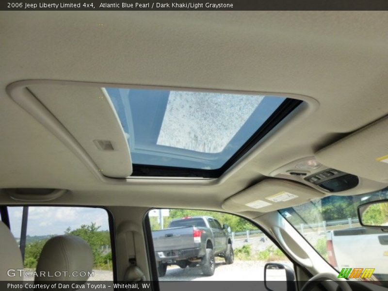 Atlantic Blue Pearl / Dark Khaki/Light Graystone 2006 Jeep Liberty Limited 4x4