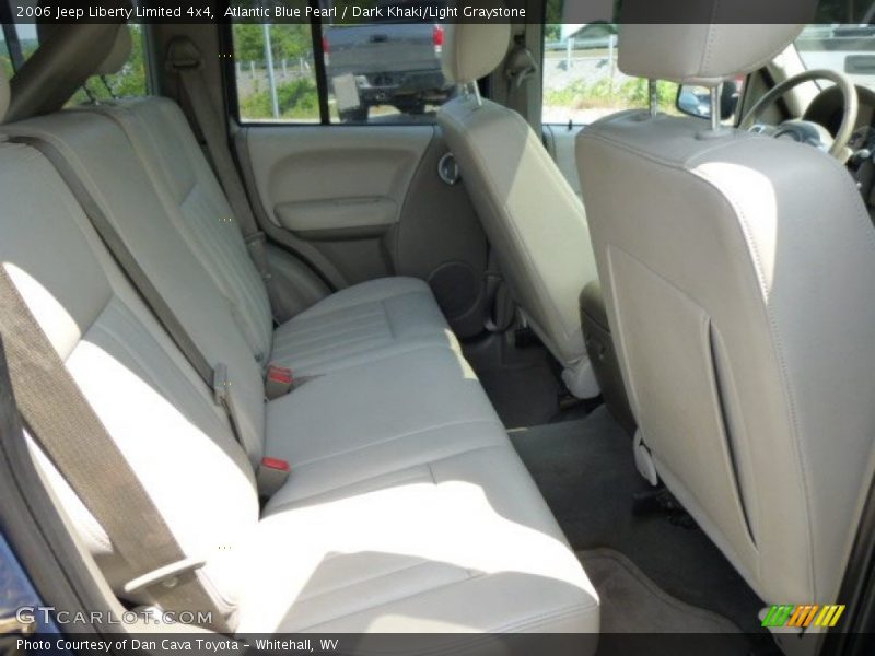 Atlantic Blue Pearl / Dark Khaki/Light Graystone 2006 Jeep Liberty Limited 4x4