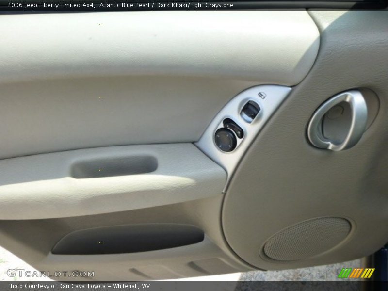Atlantic Blue Pearl / Dark Khaki/Light Graystone 2006 Jeep Liberty Limited 4x4