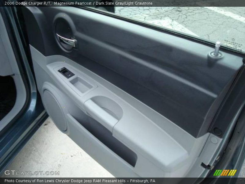 Magnesium Pearlcoat / Dark Slate Gray/Light Graystone 2006 Dodge Charger R/T