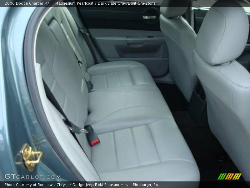 Magnesium Pearlcoat / Dark Slate Gray/Light Graystone 2006 Dodge Charger R/T