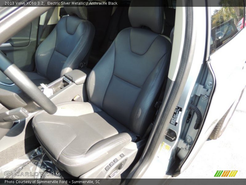 Electric Silver Metallic / Anthracite Black 2013 Volvo XC60 3.2