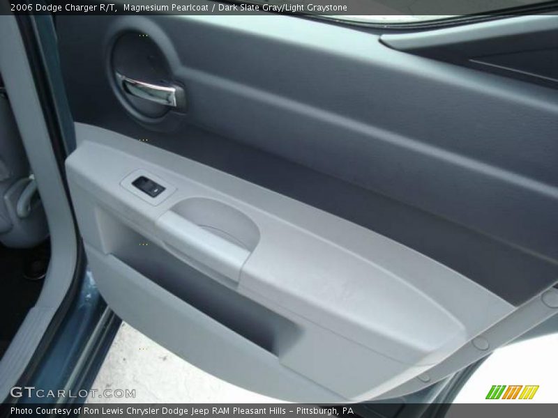 Magnesium Pearlcoat / Dark Slate Gray/Light Graystone 2006 Dodge Charger R/T