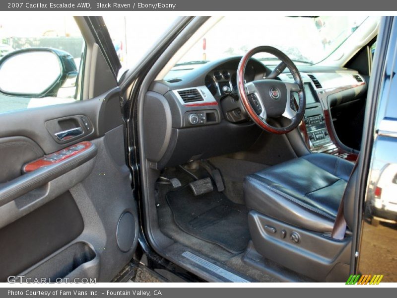 Black Raven / Ebony/Ebony 2007 Cadillac Escalade AWD