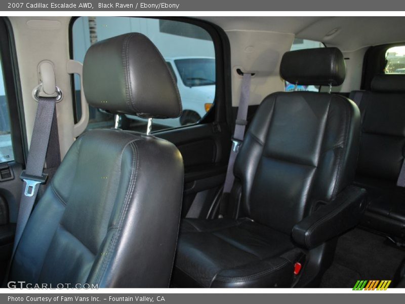 Black Raven / Ebony/Ebony 2007 Cadillac Escalade AWD
