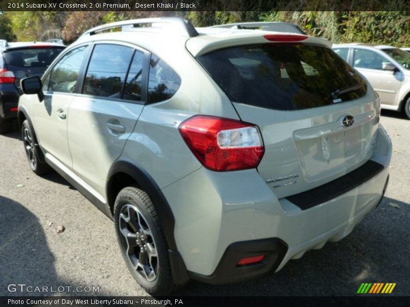 Desert Khaki / Black 2014 Subaru XV Crosstrek 2.0i Premium