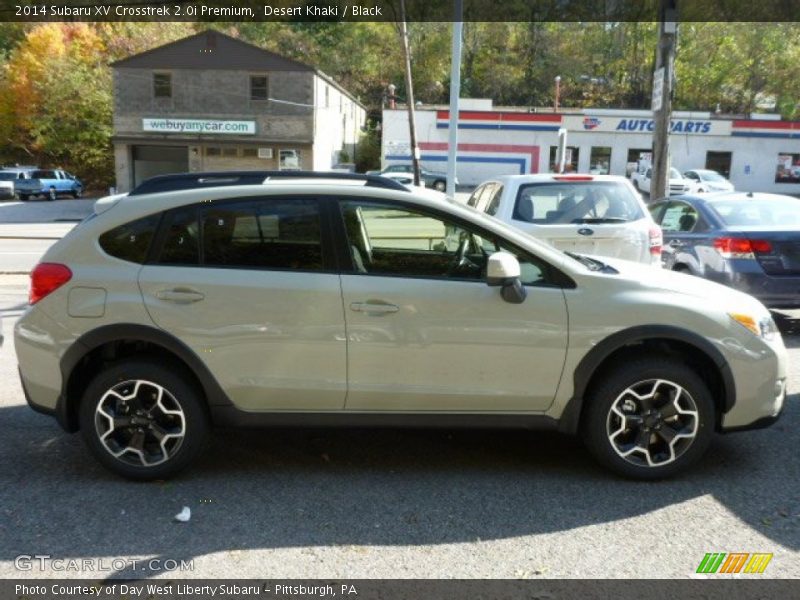 Desert Khaki / Black 2014 Subaru XV Crosstrek 2.0i Premium