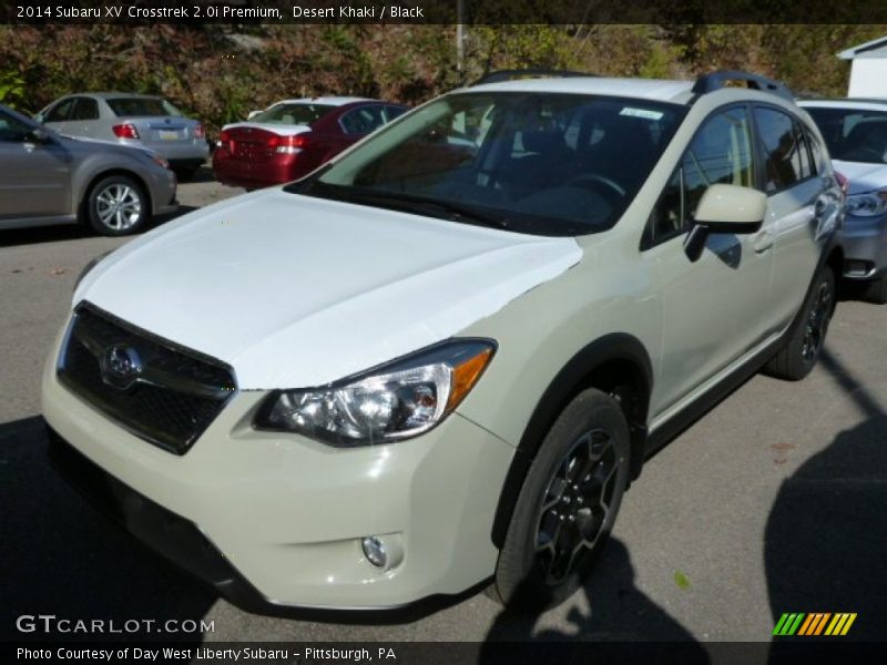 Desert Khaki / Black 2014 Subaru XV Crosstrek 2.0i Premium