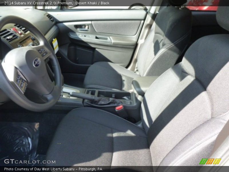 Desert Khaki / Black 2014 Subaru XV Crosstrek 2.0i Premium