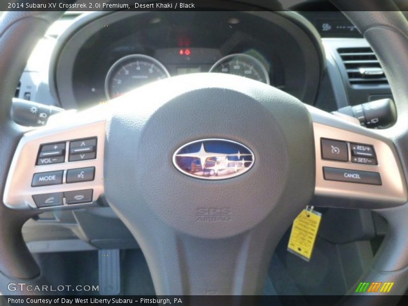 Desert Khaki / Black 2014 Subaru XV Crosstrek 2.0i Premium