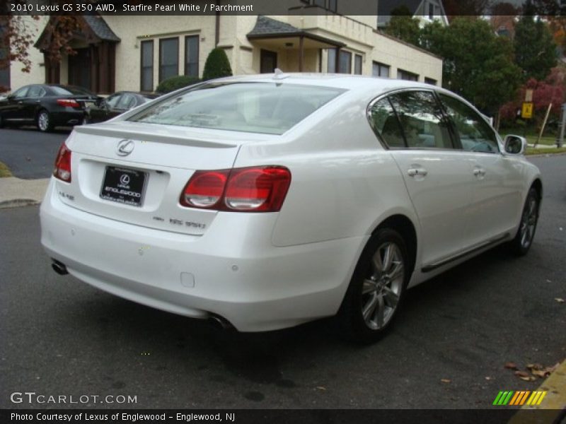 Starfire Pearl White / Parchment 2010 Lexus GS 350 AWD