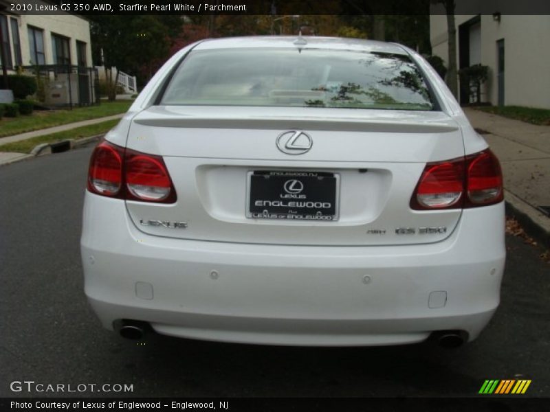 Starfire Pearl White / Parchment 2010 Lexus GS 350 AWD