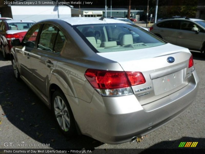 Tungsten Metallic / Ivory 2014 Subaru Legacy 2.5i Limited