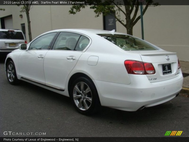 Starfire Pearl White / Parchment 2010 Lexus GS 350 AWD