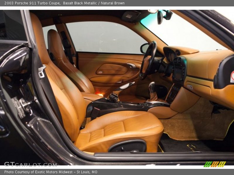 Front Seat of 2003 911 Turbo Coupe