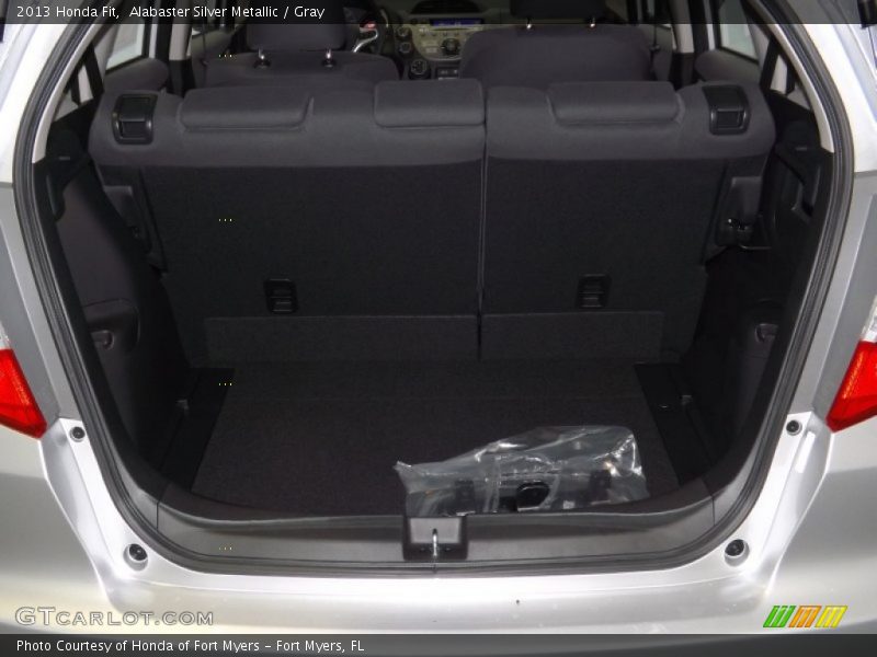 Alabaster Silver Metallic / Gray 2013 Honda Fit