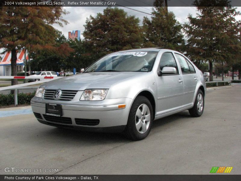 Reflex Silver Metallic / Grey 2004 Volkswagen Jetta GLS Sedan