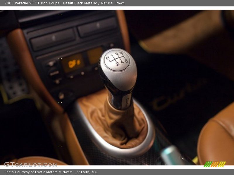  2003 911 Turbo Coupe 6 Speed Manual Shifter