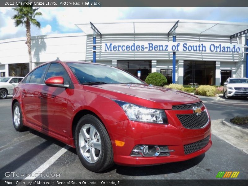 Victory Red / Jet Black 2012 Chevrolet Cruze LT/RS