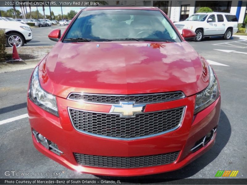 Victory Red / Jet Black 2012 Chevrolet Cruze LT/RS