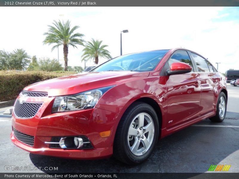 Victory Red / Jet Black 2012 Chevrolet Cruze LT/RS