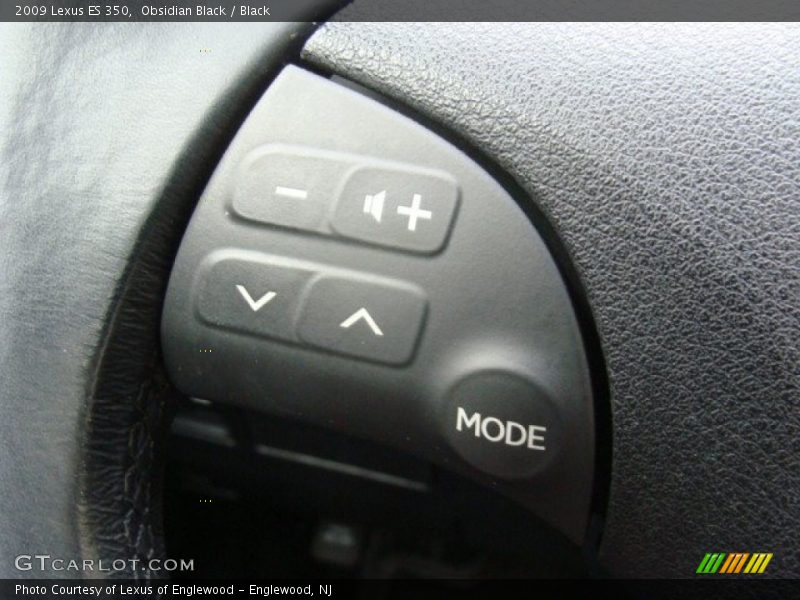 Obsidian Black / Black 2009 Lexus ES 350