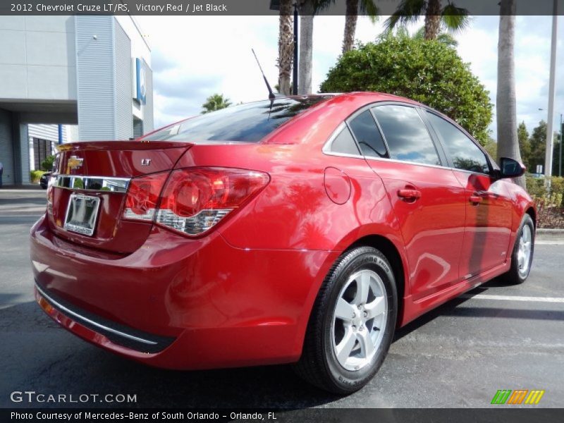 Victory Red / Jet Black 2012 Chevrolet Cruze LT/RS