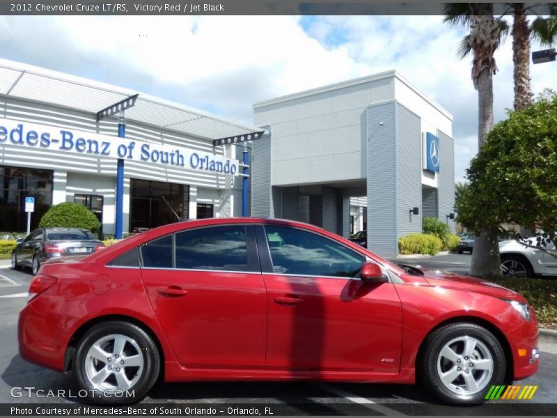 Victory Red / Jet Black 2012 Chevrolet Cruze LT/RS