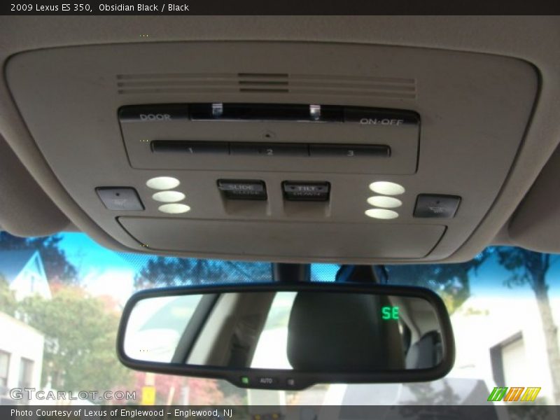 Obsidian Black / Black 2009 Lexus ES 350
