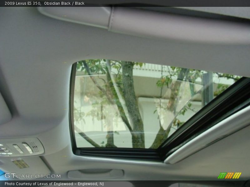 Obsidian Black / Black 2009 Lexus ES 350