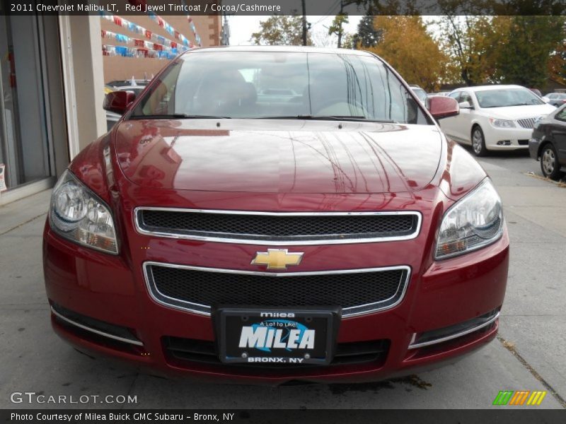 Red Jewel Tintcoat / Cocoa/Cashmere 2011 Chevrolet Malibu LT