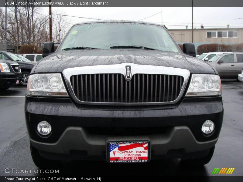 Black / Light Parchment 2004 Lincoln Aviator Luxury AWD